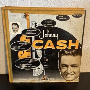 Johnny Cash - With His Hot and Blue Guitar! 1957 SUN RECORDS LP 1220 Vinyl LP